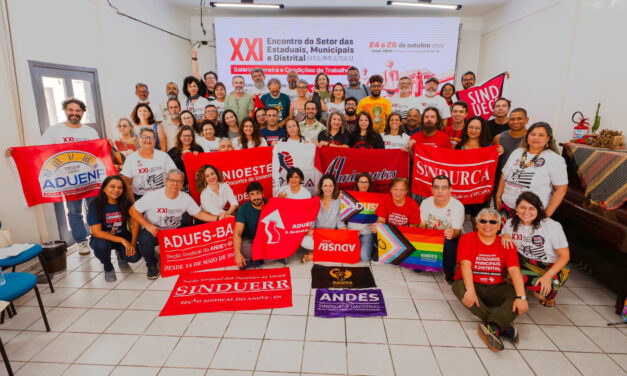 ADUSC participa do XXI Encontro do Setor das Estaduais, Municipais e Distrital do ANDES-SN