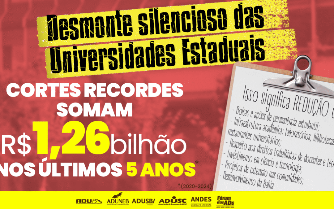 UEBAs sofrem desmonte silencioso com subfinanciamento e cortes recordes; perdas somam 1,26 bi nos últimos cinco anos