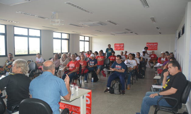64º Encontro da Regional Nordeste III do ANDES-SN pauta luta contra a Reforma Administrativa