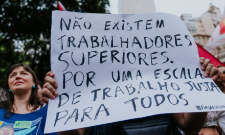 16º artigo do dossiê “Fim da escala 6×1” aborda a luta da classe trabalhadora pelos direitos de proteção social