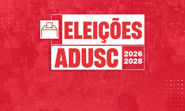ADUSC lança edital para eleições da nova diretoria, biênio 2026-2028