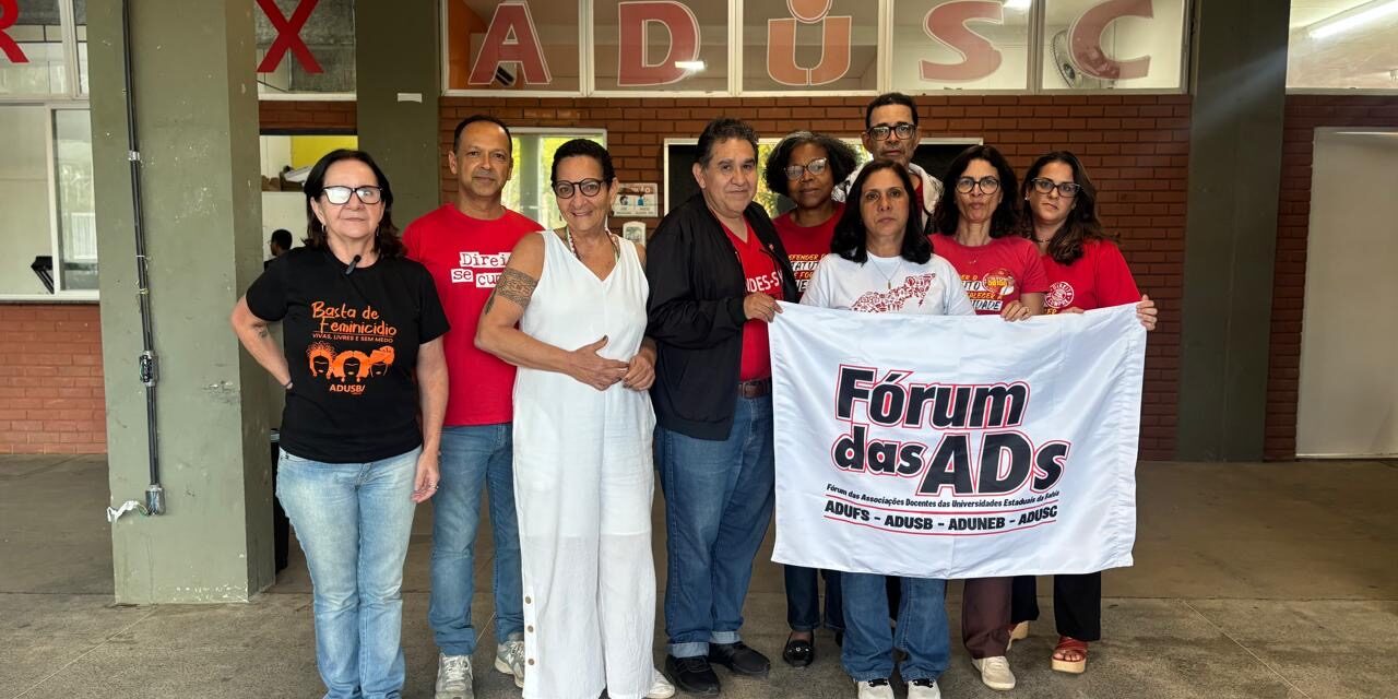Agenda na ADUSC amplia articulação entre representações das Universidades Estaduais da Bahia